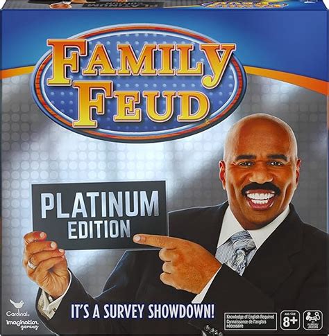 Spin Master Family Feud Platinum Edition, Family Party Board Game, for.